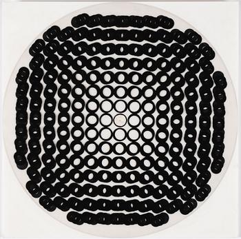 Victor Vasarely, "Tuz", from "Bach Vasarely".