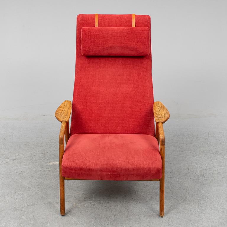 YNGVE EKSTRÖM, fåtölj "Ruster", 1950/60-tal.