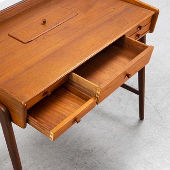 Svend Åge Madsen, a teak veneered dressing table, Denmark, 1960's.