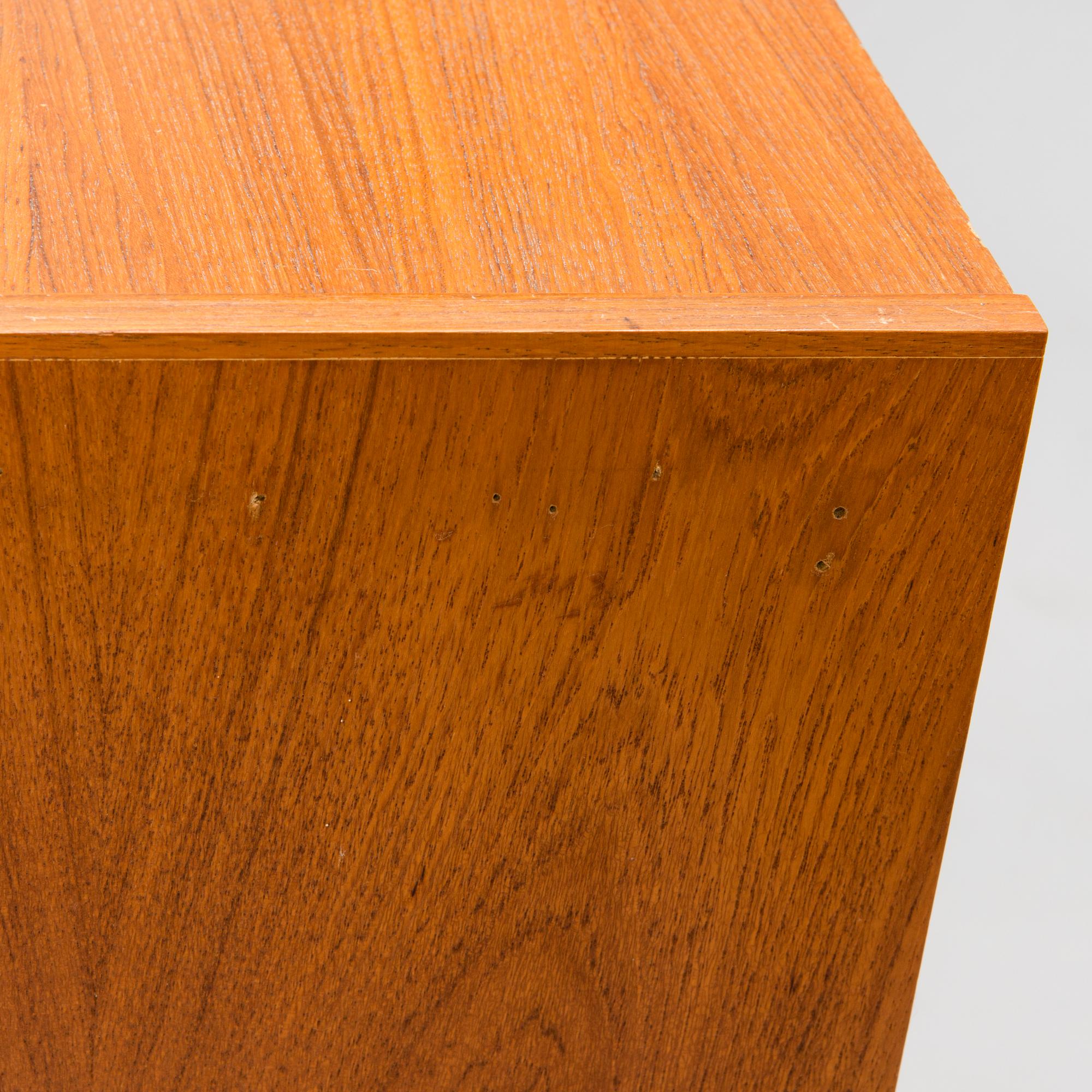 A mid-20th century bookshelf.