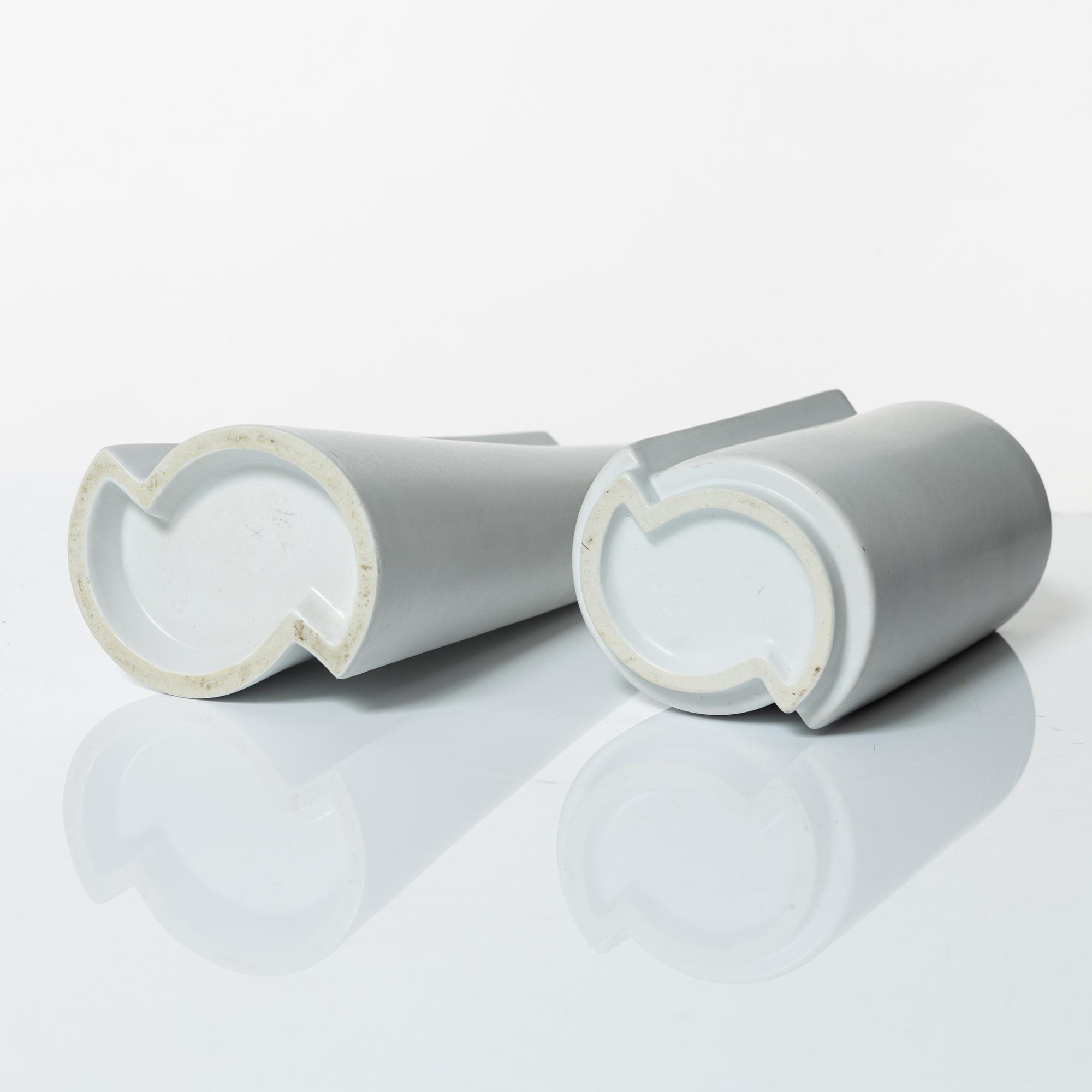 Wilhelm Kåge, two 'Surrea' vases, Gustavsberg.