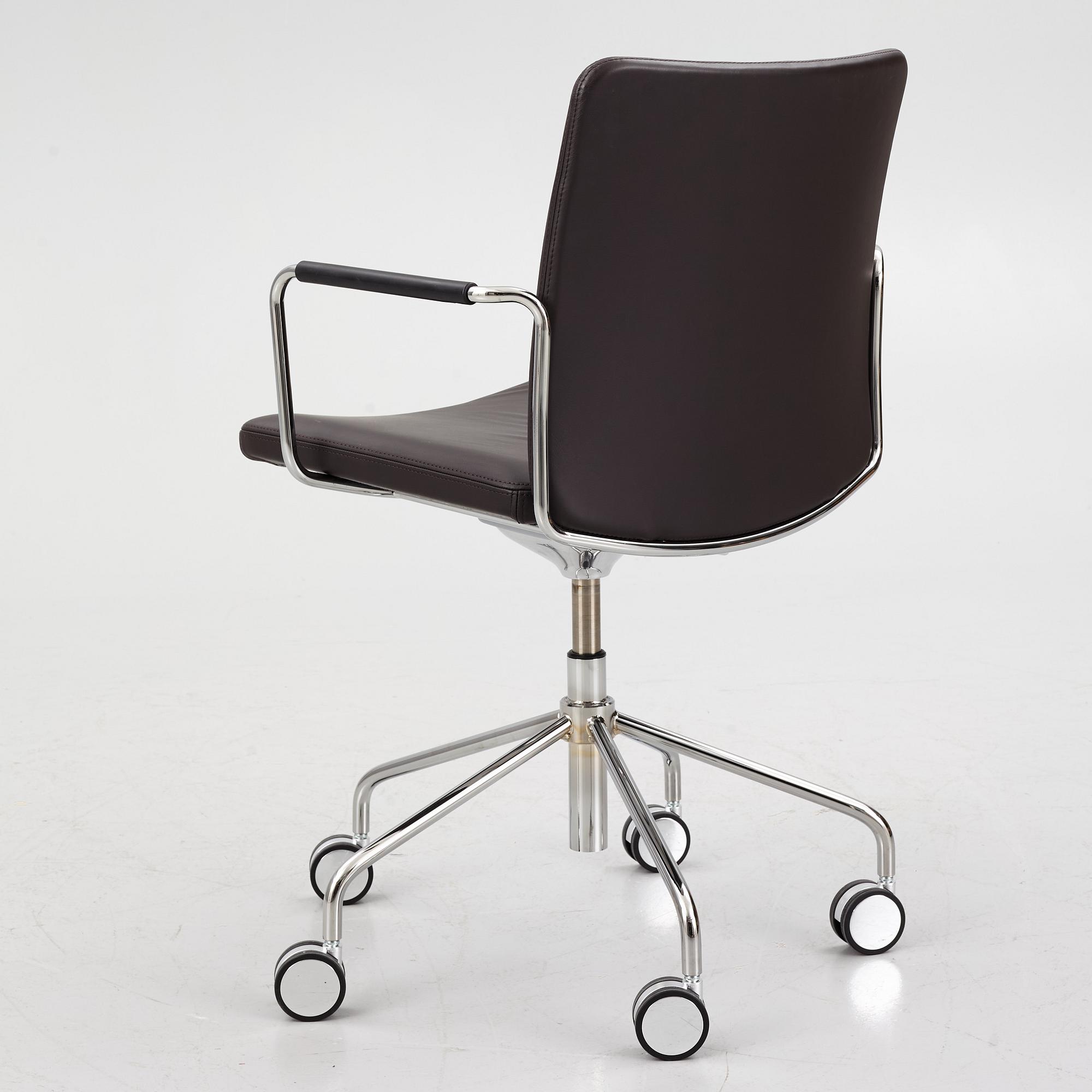 Broberg & Ridderstråle, a contemporary 'Stella' desk chair, Swedese.
