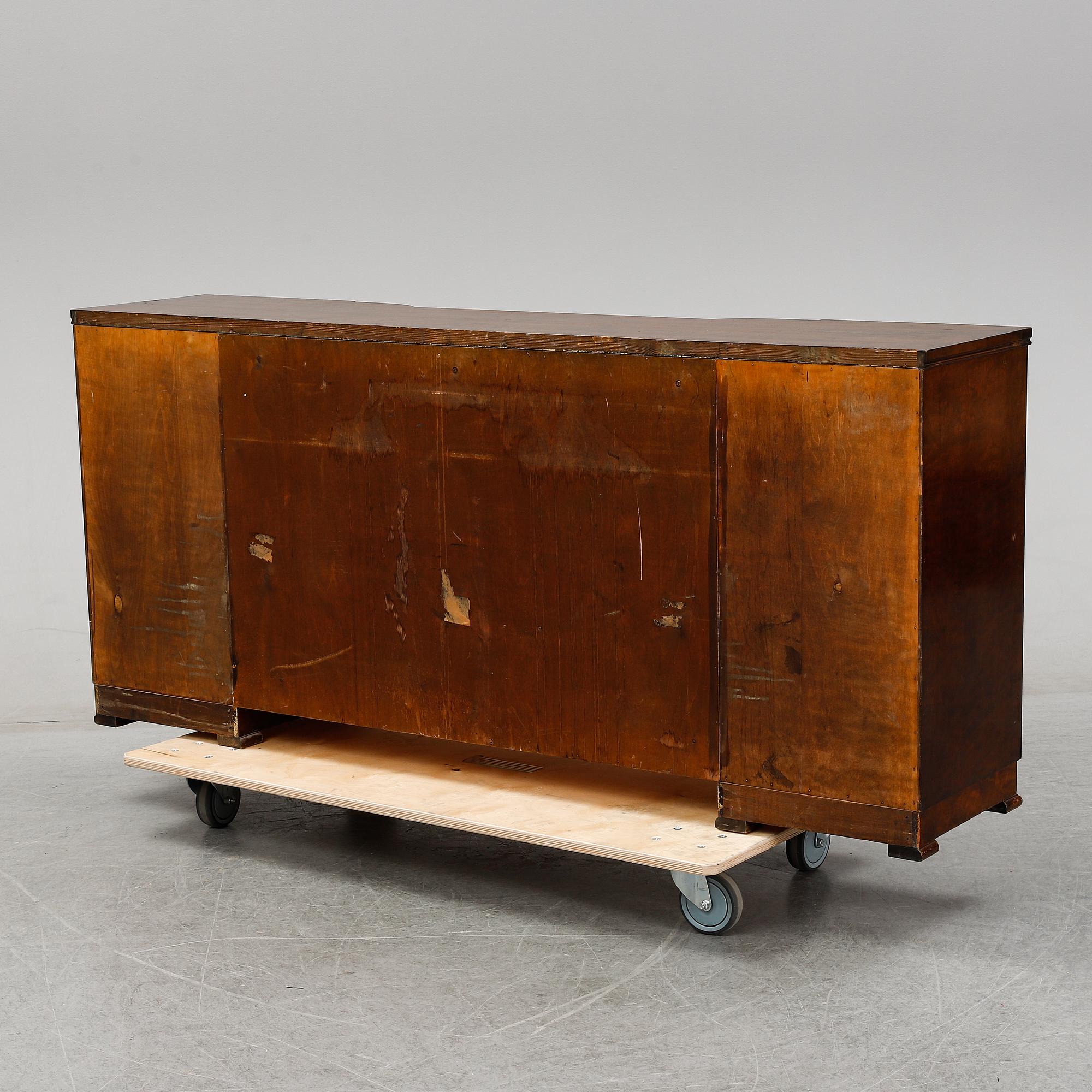 A 1930's art deco bookshelf.