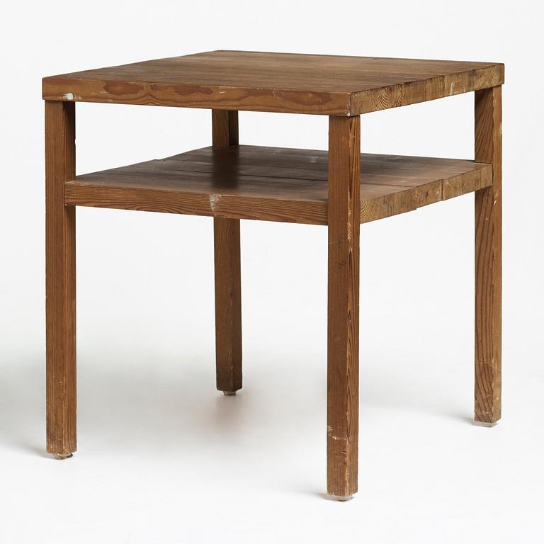 Axel Einar Hjorth, a stained pine "Sport" table, Nordiska Kompaniet, Sweden 1930's.