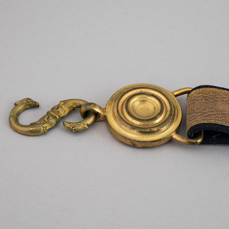 A Swedish cavalry officer's cartridge box model 1895.