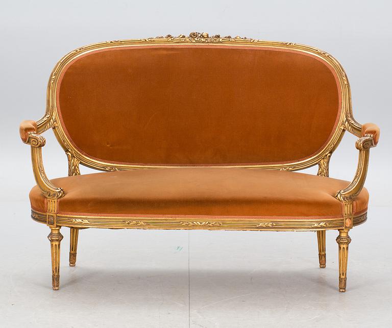 SOFFA, Louis XVI-stil, 1900-talets första hälft.