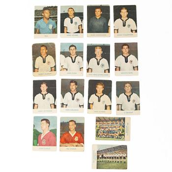 Collectible pictures, Alfa pictures from the 1958 FIFA World Cup.