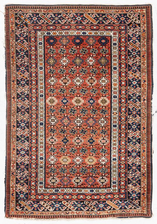 A antique Caucasus rug, probably  Shirvan, c 153 x 105 cm.