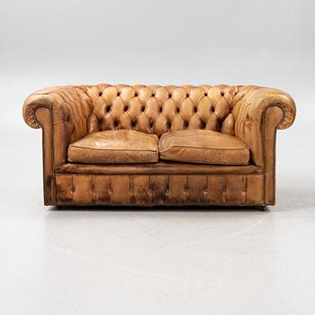 A 'Chesterfield' sofa, late 20th Century.