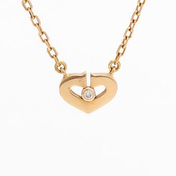Cartier, kaulakoru, "C heart de Cartier", 18K kultaa.