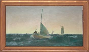 EMIL EKMAN, olja på duk, signerad.