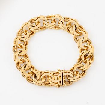 Armband 18K guld, bismarck.