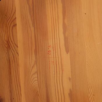 Rainer Daumiller, 4 solid pine Chairs, 1960s-/1970s, Hirtshals Furniture A/S, Denmark.