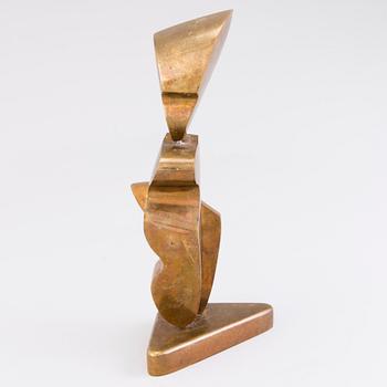 KARI HUHTAMO, a bronze sculpture, signed and dated 1977.