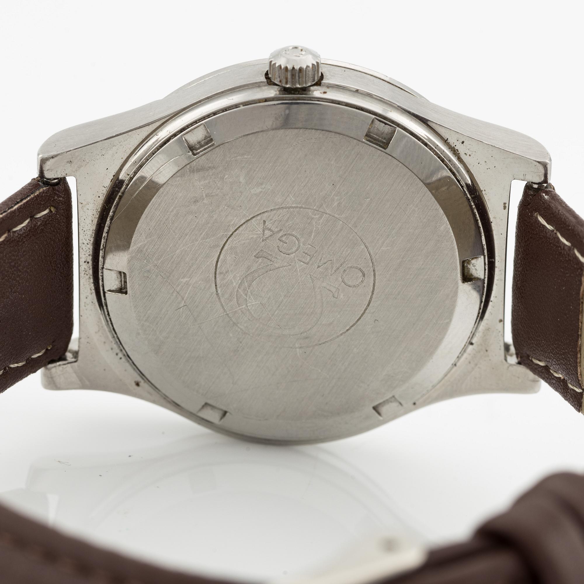 Omega, Genève, wristwatch, 36 mm.