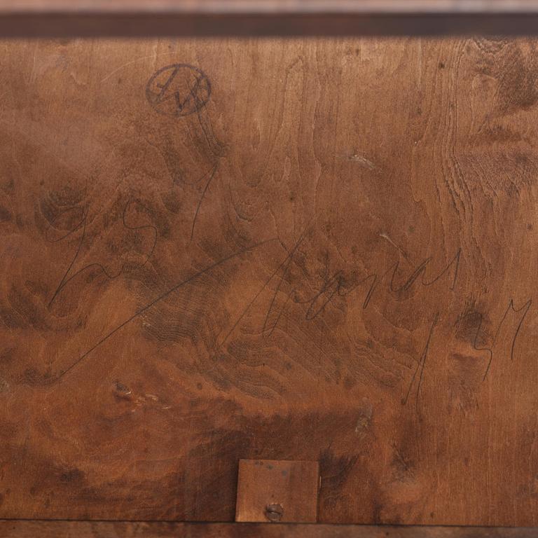 Anton Aurelius, a rare side table model "711/10", Svenska Möbelfabrikerna, Bodafors, 1930s.