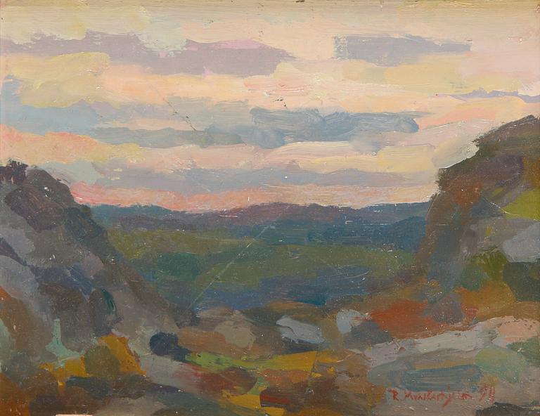 Riggert Munsterhjelm, Landscape.