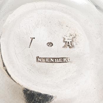 Nils Enberg, tumlare, silver, Åbo 1767.