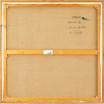 ROLAND BIERGE, olja på duk, sign.