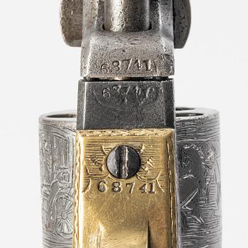 Slaglåsrevolver, Colt 1849 pocket, nr 68741, 1853.