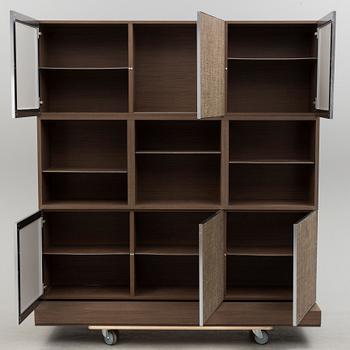 A circa 2000 bookshelf from Natuzzi, Italy.