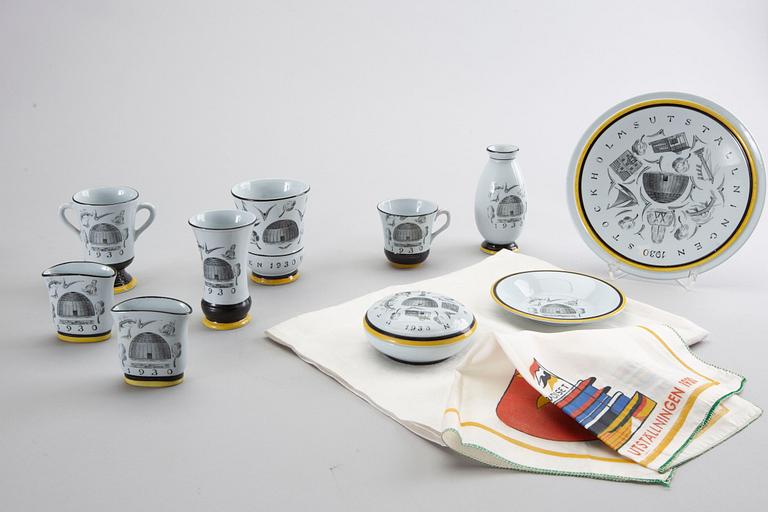 Souvenirs from Stockholmsutställningen 1930, souvenirs.