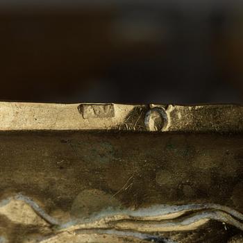 A Rococo candlestick by Anders Westerberg (privilege 1755, dead 1765, his widow continued till 1773).