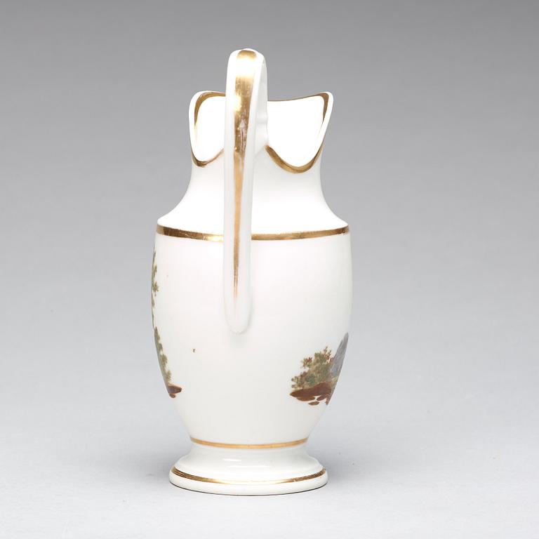 KAFFE och TESERVIS, 18 delar, porslin. Frankrike, Empire, tidigt 1800-tal.