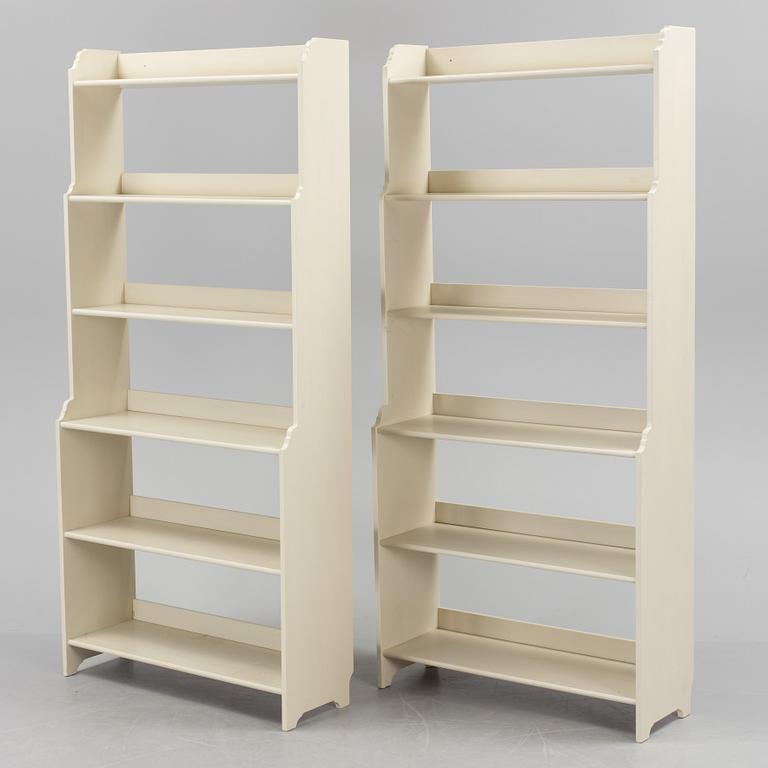 Two book shelves Leksvik by IKEA.