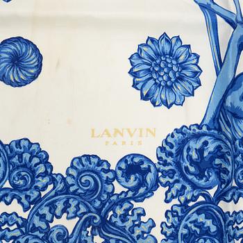 Lanvin, a silk scarf.