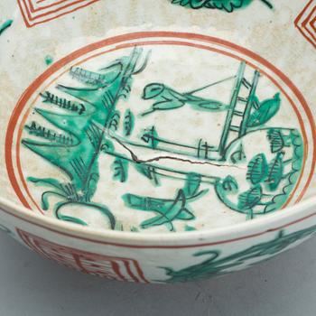 SKÅL, porslin, asien, 1800-tal.