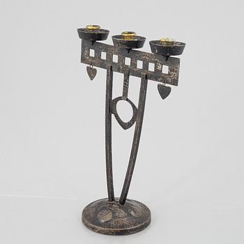 Candelabrum, Art Nouveau, early 20th century.