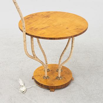 Golvlampa med bord, 1930-tal.