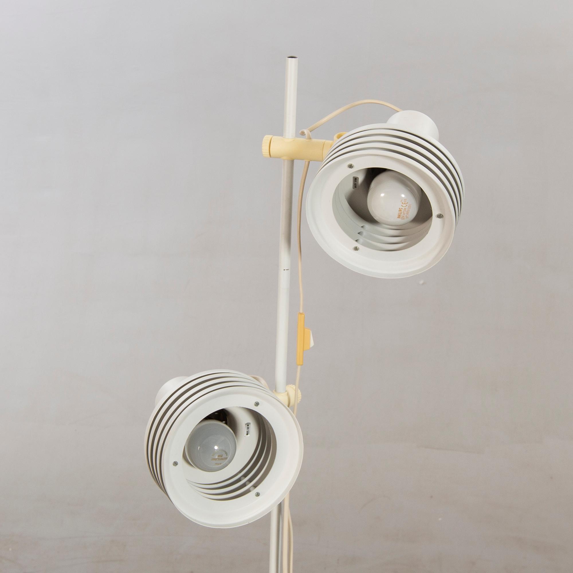 Floor lamp, Denmark, Frandsen, 1970s-80s.