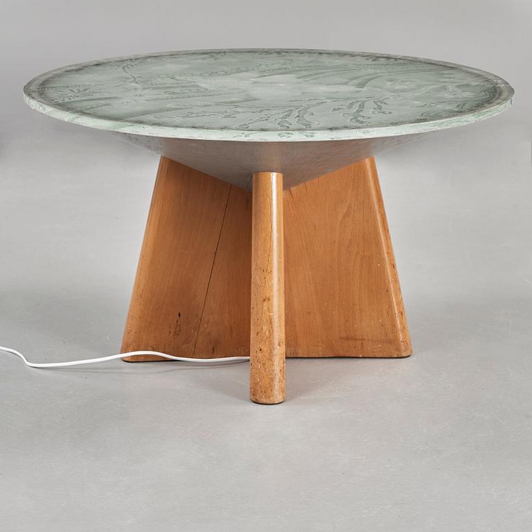 GLÖSSNER & CO, soffbord, Stockholm 1946.