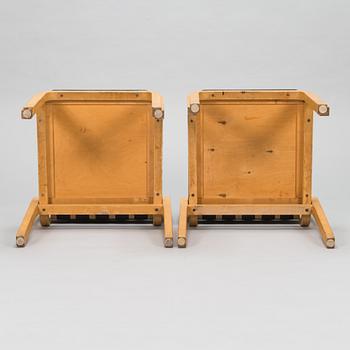 Alvar Aalto, stolar, ett par, modell 612 för Artek 1960/1970-tal.