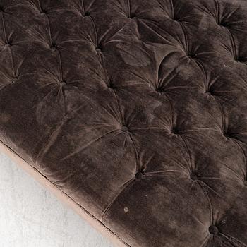 A pouf, contemporary.