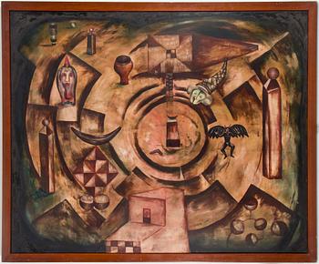 ARTURO ELIZONDO, oil on canvas, signed Elizondo and dated 1991.