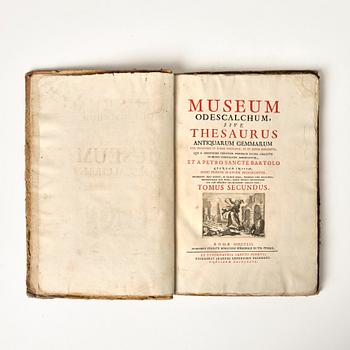 Drottning Kristinas samling av antika kameer och graverade ädelstenar, 1751-52.