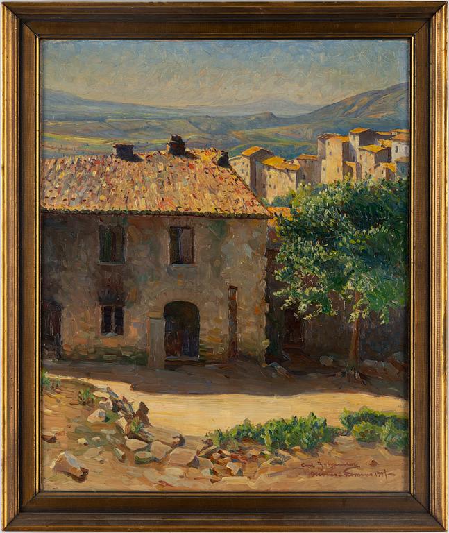 CARL JOHANSSON, oil on canvas, signed and dated 1901.