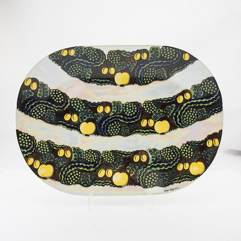 Birger Kaipiainen, bowl plate, Rörstrand. Signed and numbered 336/500.