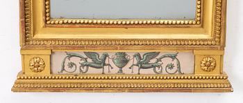 Late Gustavian mirror by Carl Gustaf Fyrwald (master in Stockholm 1776–1825).