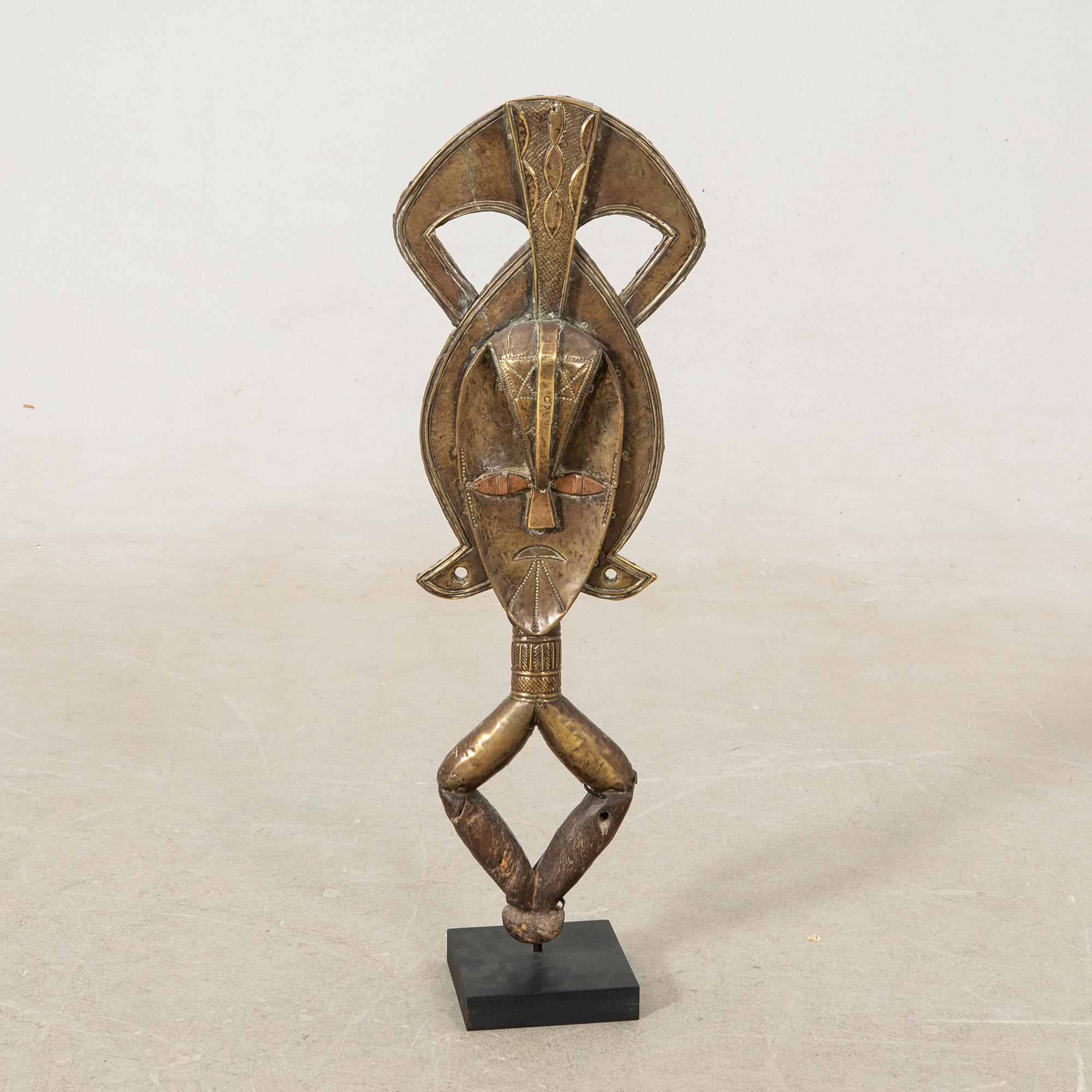 Relic figure, Kota, Gabon/Democratic Republic of the Congo, mid-20th century.