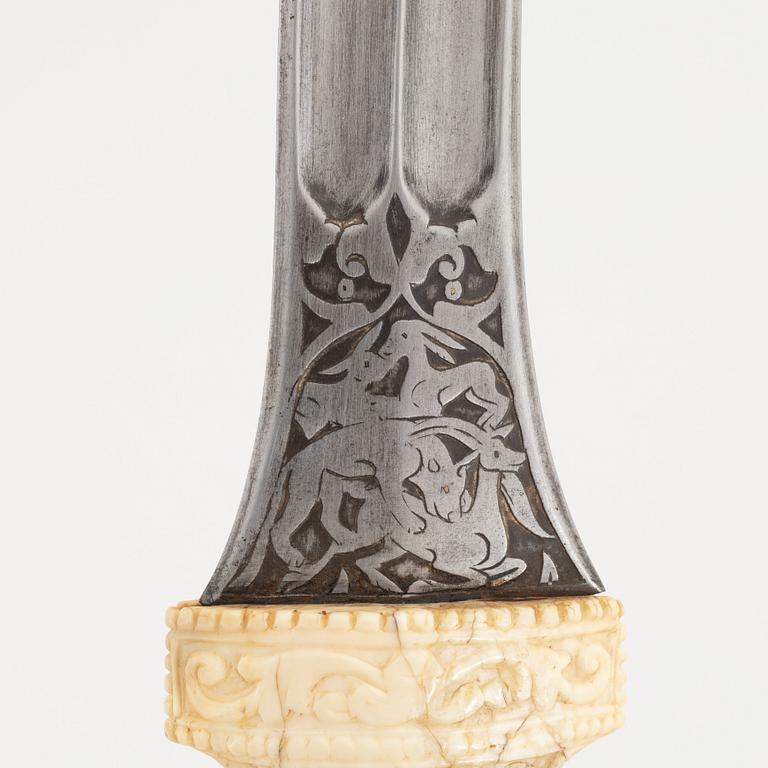 An Indian Khanjar, end of the 19th Century.