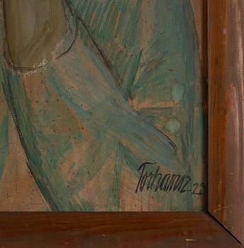 GUNNAR TORHAMN, mixed media on paper/canvas, signed.