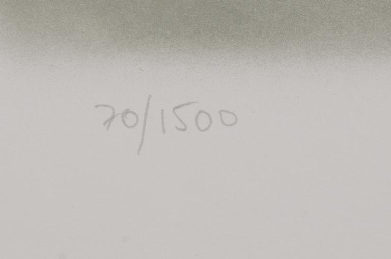 Yrjö Edelmann, 'Packed blue and grey heaven'.