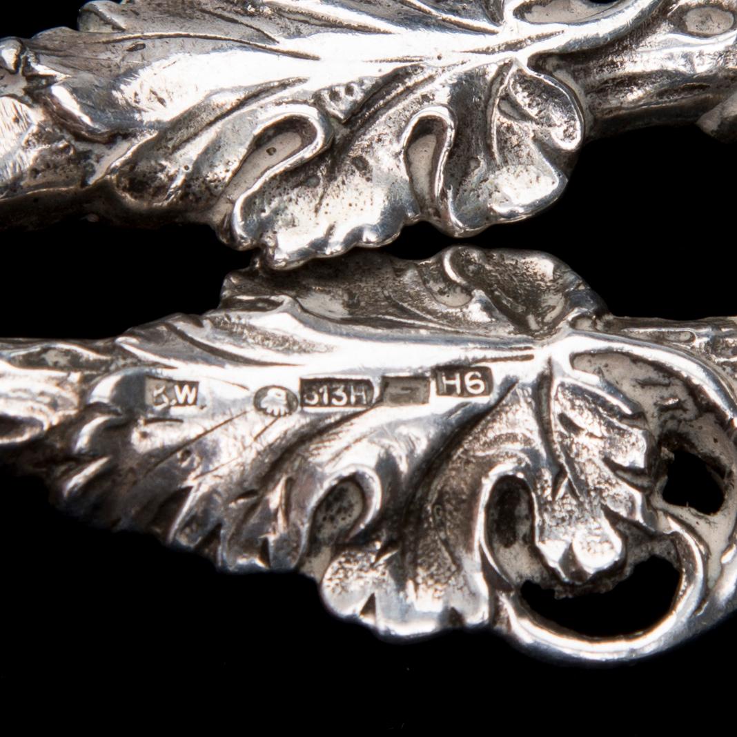SOCKERTÅNG OCH SAX, silver, bl a S:t Petersburg 1840-tal.