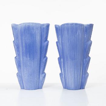 Gunnar Nylund, A pair of vases, Rörstrand.