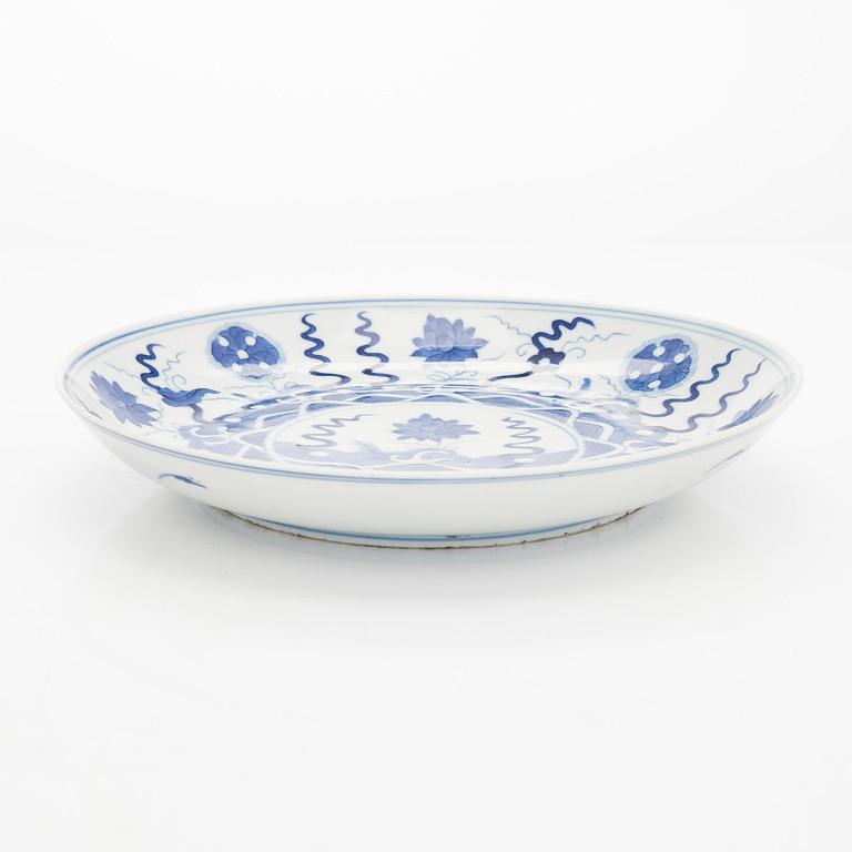 Fat, porslin, Kina, sen Qing dynastin.