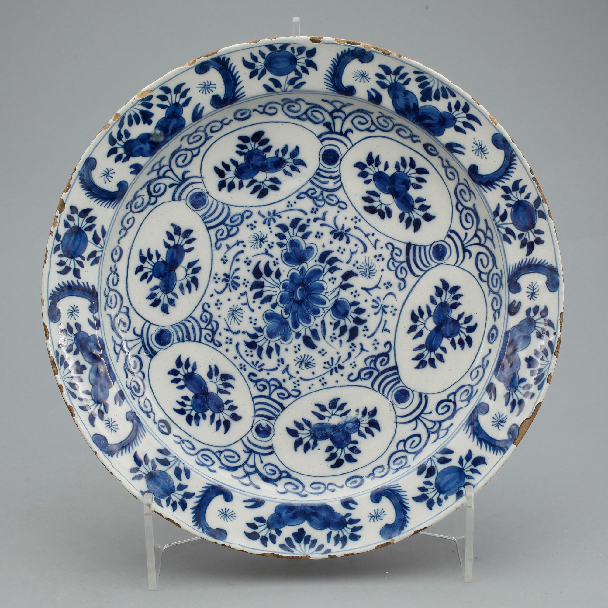 FAT, fajans, troligen Holland, 1700-tal.